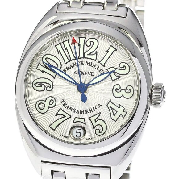 FRANCK MULLER Trans America 2000L Date Silver Dial Auto quartz Ladies_777790 - Picture 2 of 6